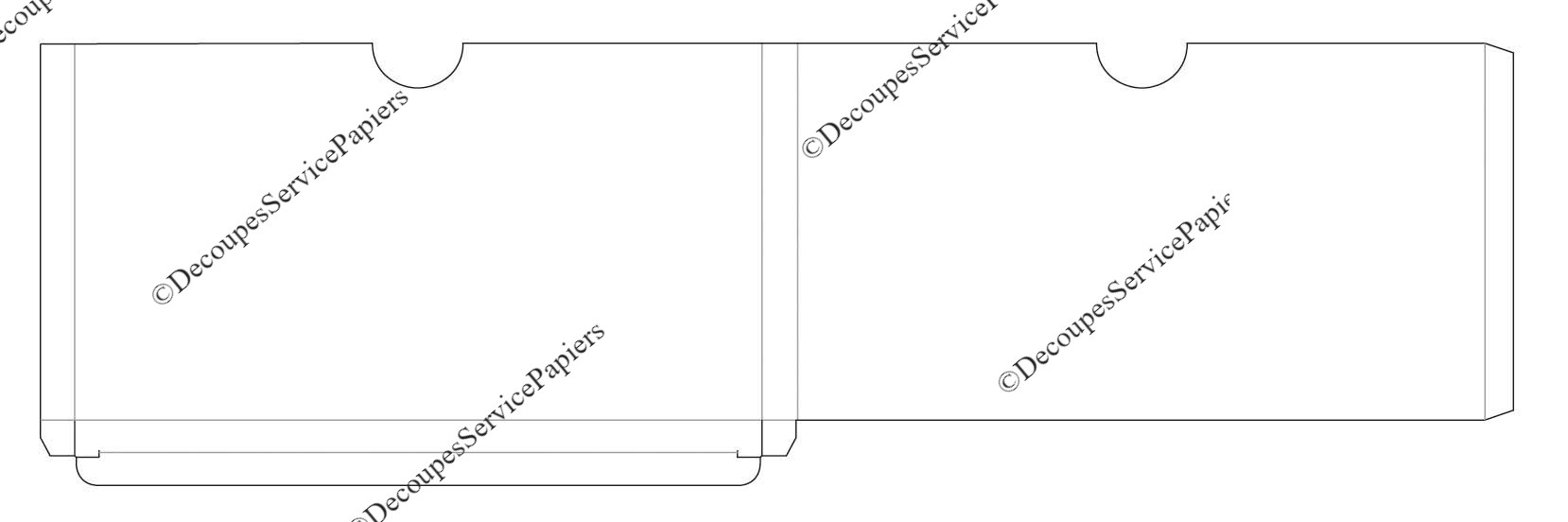 ETUI-FOURREAU A LIVRE F 193 X 106 O 414 X 124